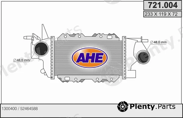 AHE 721.004 — Charge Air Cooler