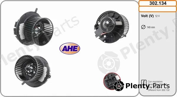 AHE 302.134 — Interior Blower