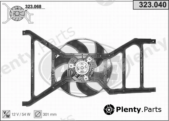 AHE 323.040 — Fan, engine cooling