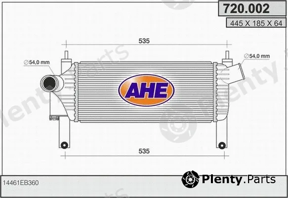 AHE 720.002 — Charge Air Cooler