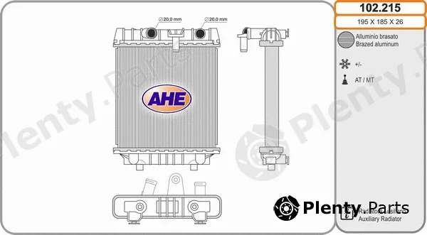 AHE 102.215 — Radiator, engine cooling