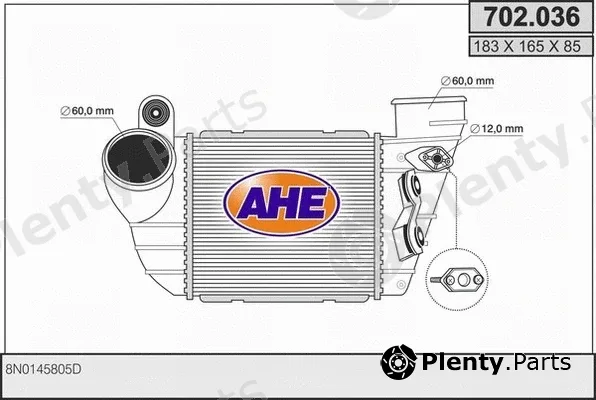 AHE 702.036 — Charge Air Cooler