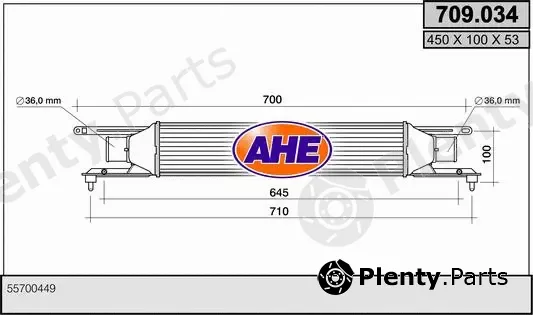 AHE 709.034 — Charge Air Cooler