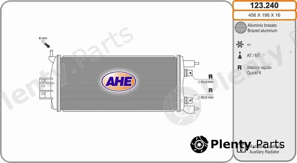 AHE 123.240 — Radiator, engine cooling