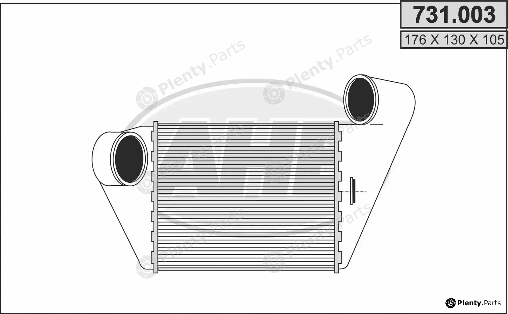 AHE 731.003 — Charge Air Cooler