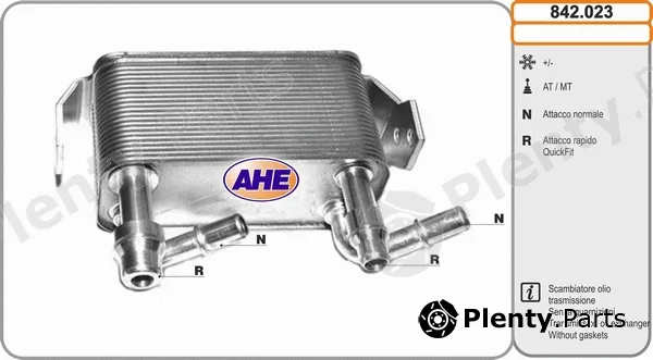 AHE 842.023 — Oil Cooler, engine oil