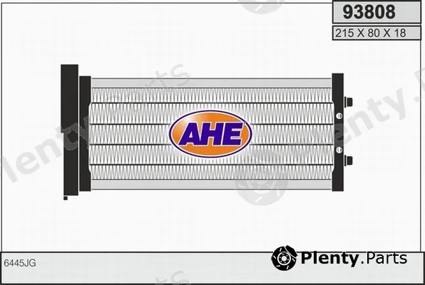 AHE 93808 — Heat Exchanger, interior heating