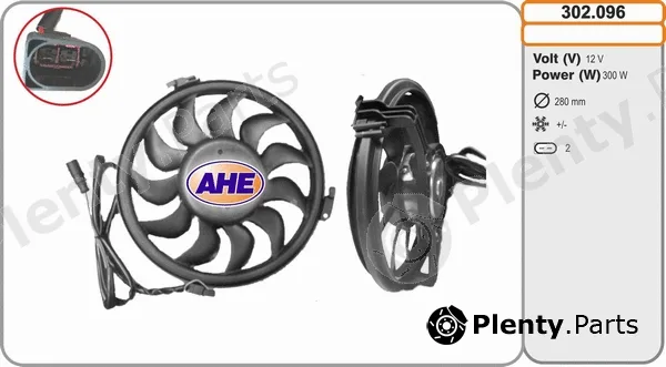AHE 302.096 — Fan, engine cooling