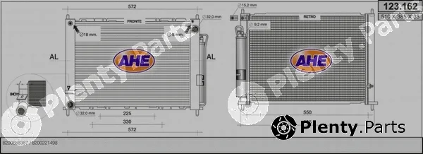 AHE 123.162 — Radiator, engine cooling