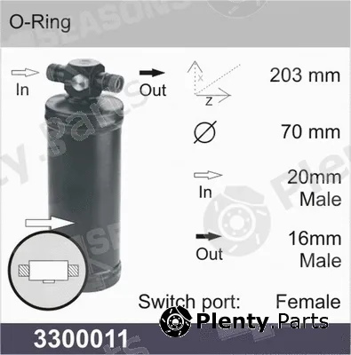 AHE 3300011 — Dryer, air conditioning