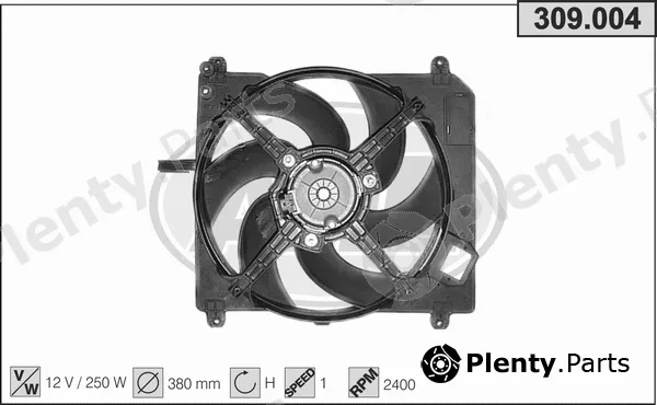 AHE 309.004 — Fan, engine cooling