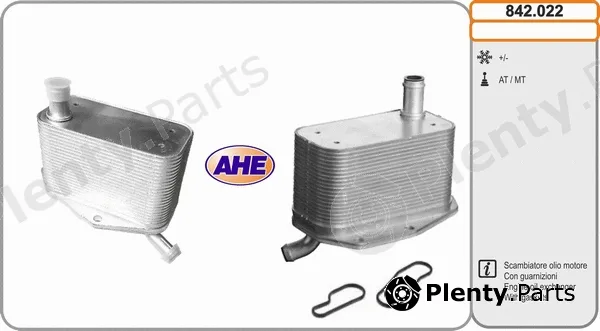 AHE 842.022 — Oil Cooler, engine oil