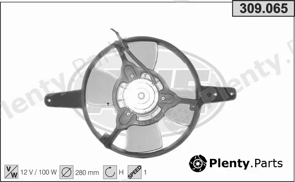 AHE 309.065 — Fan, engine cooling