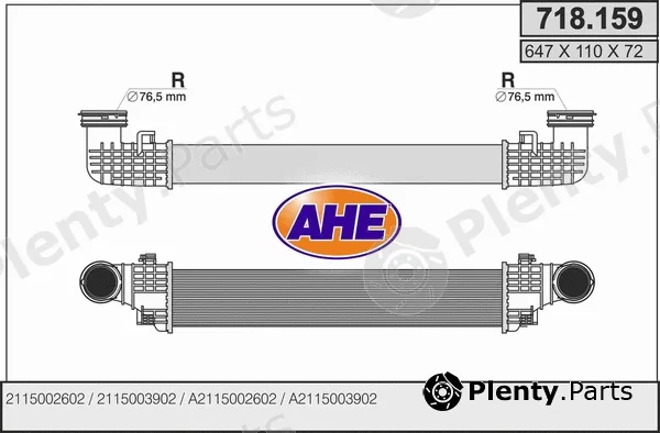 AHE 718.159 — Charge Air Cooler