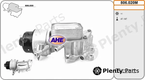 AHE 806.020M — Oil Cooler, engine oil