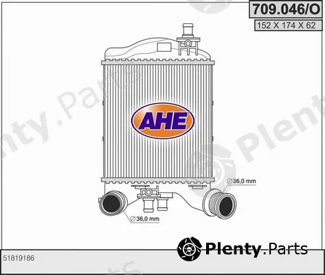 AHE 709.046/O — Charge Air Cooler