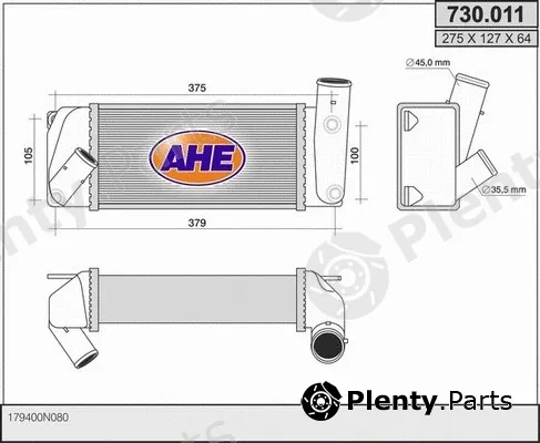 AHE 730.011 — Charge Air Cooler