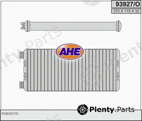 AHE 93927/O — Heat Exchanger, interior heating