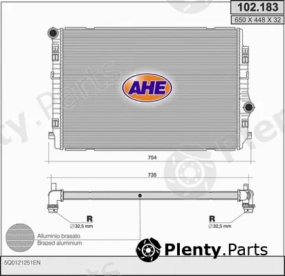 AHE 102.183 — Radiator, engine cooling