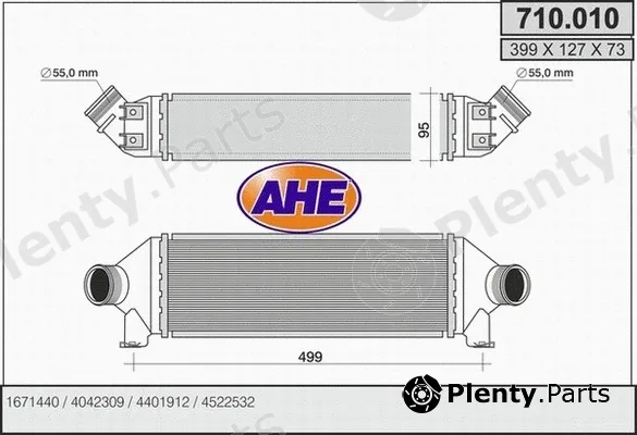 AHE 710.010 — Charge Air Cooler