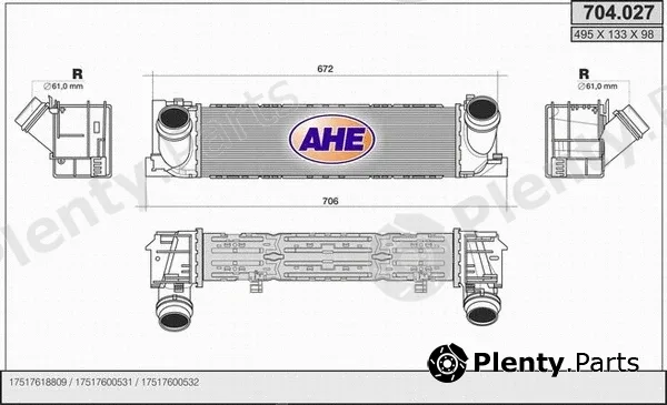 AHE 704.027 — Charge Air Cooler