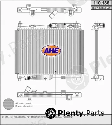 AHE 110.186 — Radiator, engine cooling