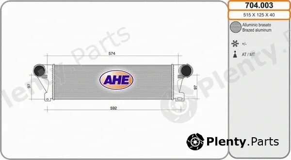 AHE 704.003 — Charge Air Cooler