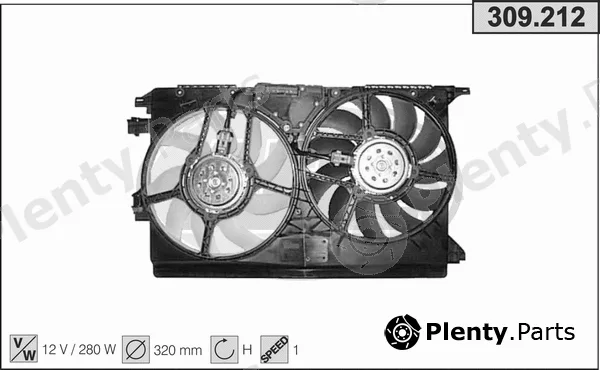 AHE 309.212 — Fan, engine cooling