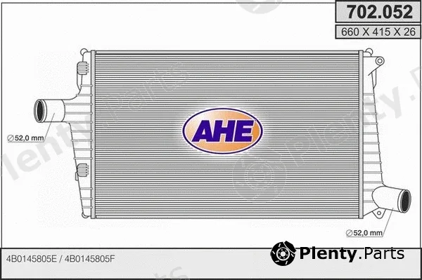 AHE 702.052 — Charge Air Cooler