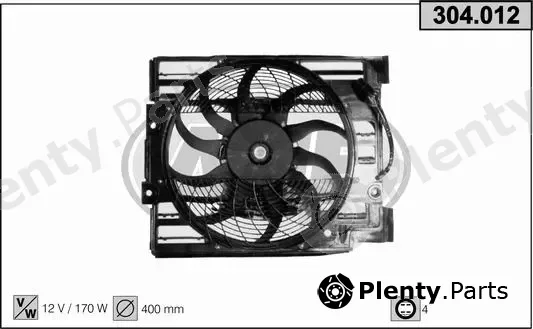 AHE 304.012 — Fan, engine cooling