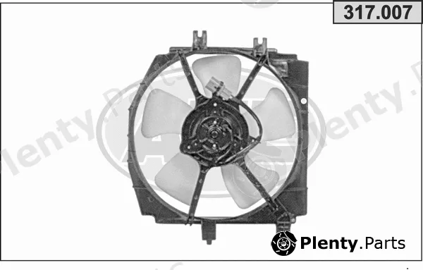 AHE 317.007 — Fan, engine cooling