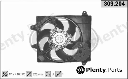 AHE 309.204 — Fan, engine cooling