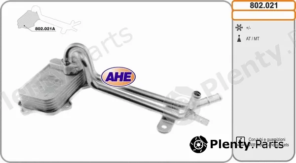 AHE 802.021 — Oil Cooler, engine oil