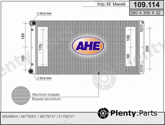 AHE 109.114 — Radiator, engine cooling