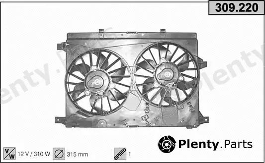 AHE 309.220 — Fan, engine cooling