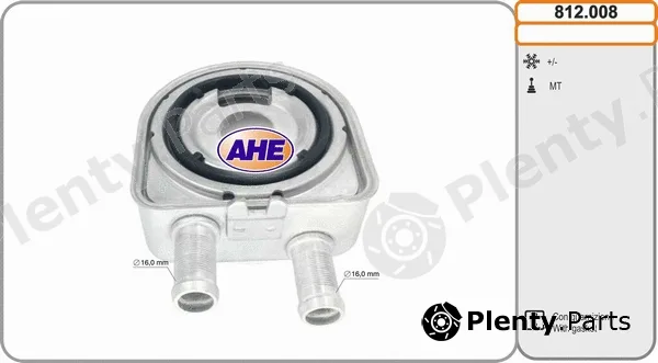 AHE 812.008 — Oil Cooler, engine oil