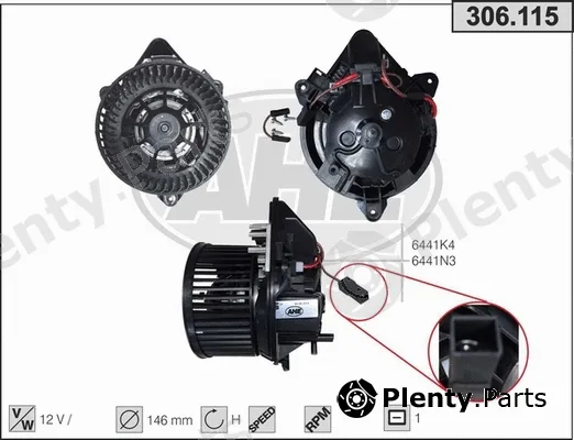 AHE 306.115 — Interior Blower