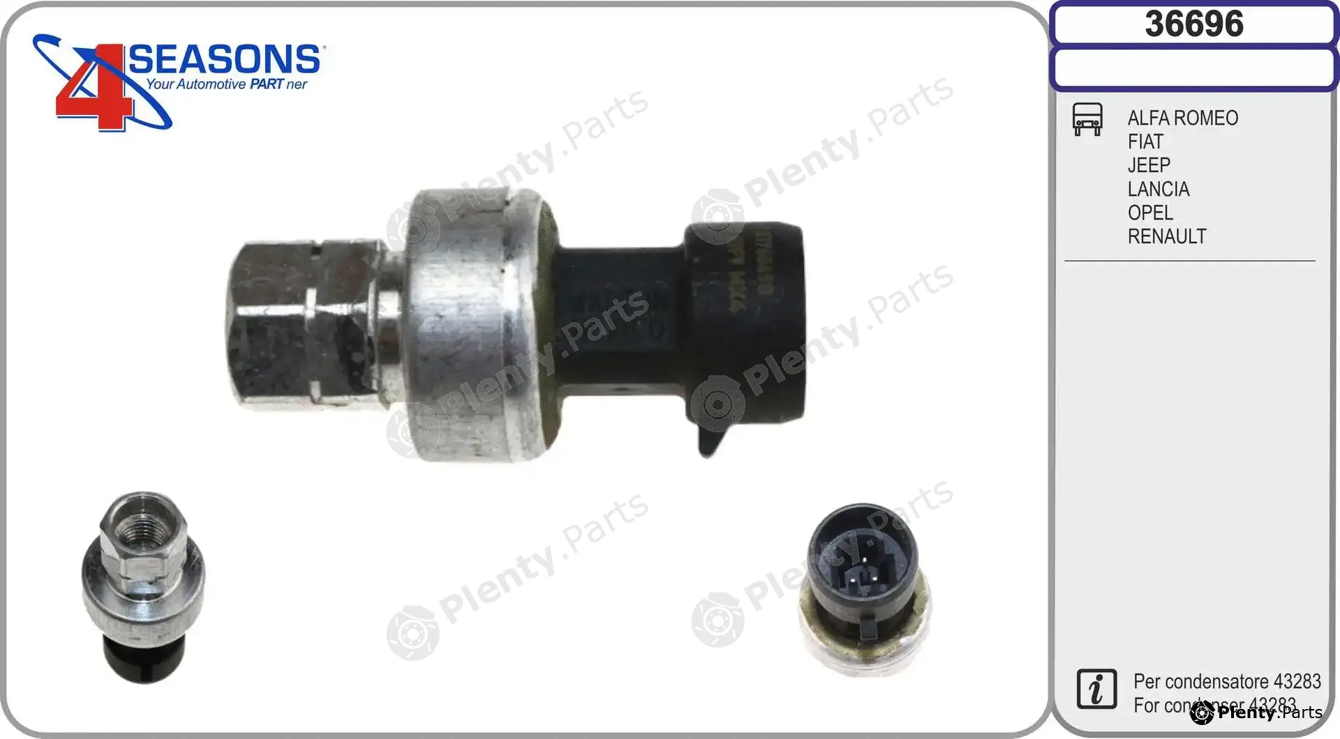 AHE 36696 — Pressure Switch, air conditioning