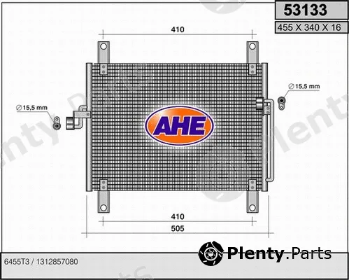 AHE 53133 — Condenser, air conditioning