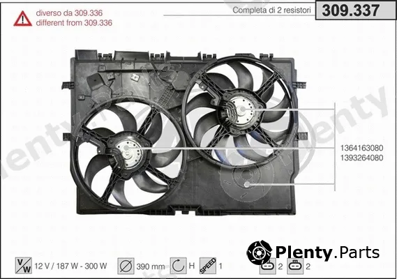 AHE 309.337 — Fan, engine cooling