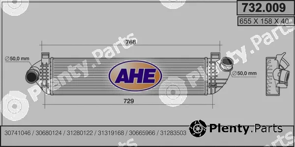 AHE 732.009 — Charge Air Cooler