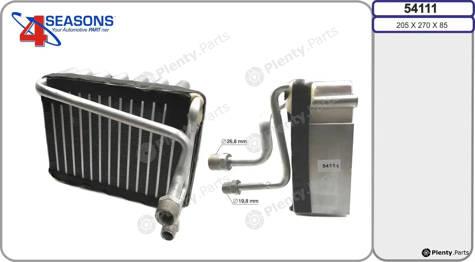AHE 54111 — Evaporator, air conditioning