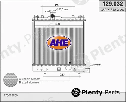 AHE 129.032 — Radiator, engine cooling
