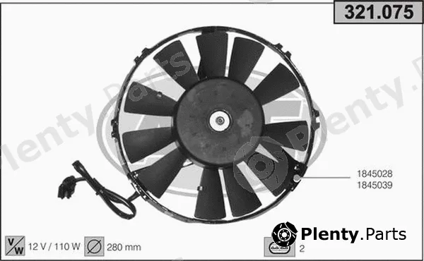 AHE 321.075 — Fan, engine cooling