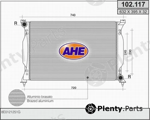 AHE 102.117 — Radiator, engine cooling