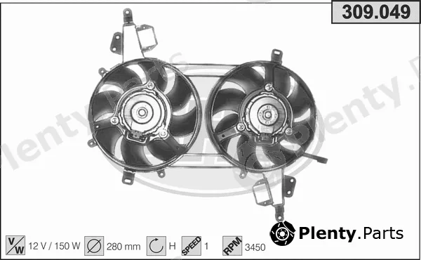 AHE 309.049 — Fan, engine cooling