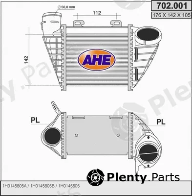 AHE 702.001 — Charge Air Cooler