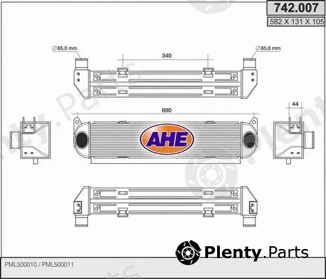 AHE 742.007 — Charge Air Cooler