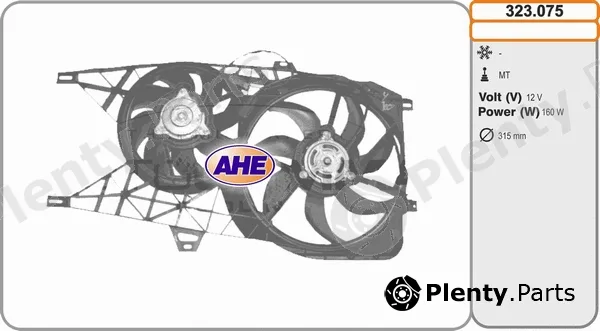 AHE 323.075 — Fan, engine cooling