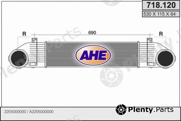 AHE 718.120 — Charge Air Cooler